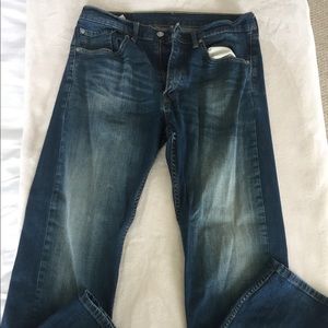 Men's Levi's 505 Jeans - Dark Wash
